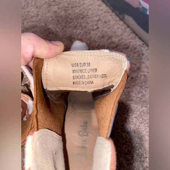 Cow print booties - Picture 3 of 8